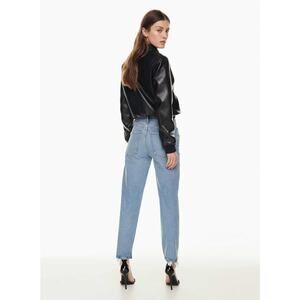 AGOLDE Kye Mid rise Straight Leg Crop Jean in size 24 Forseen Wash